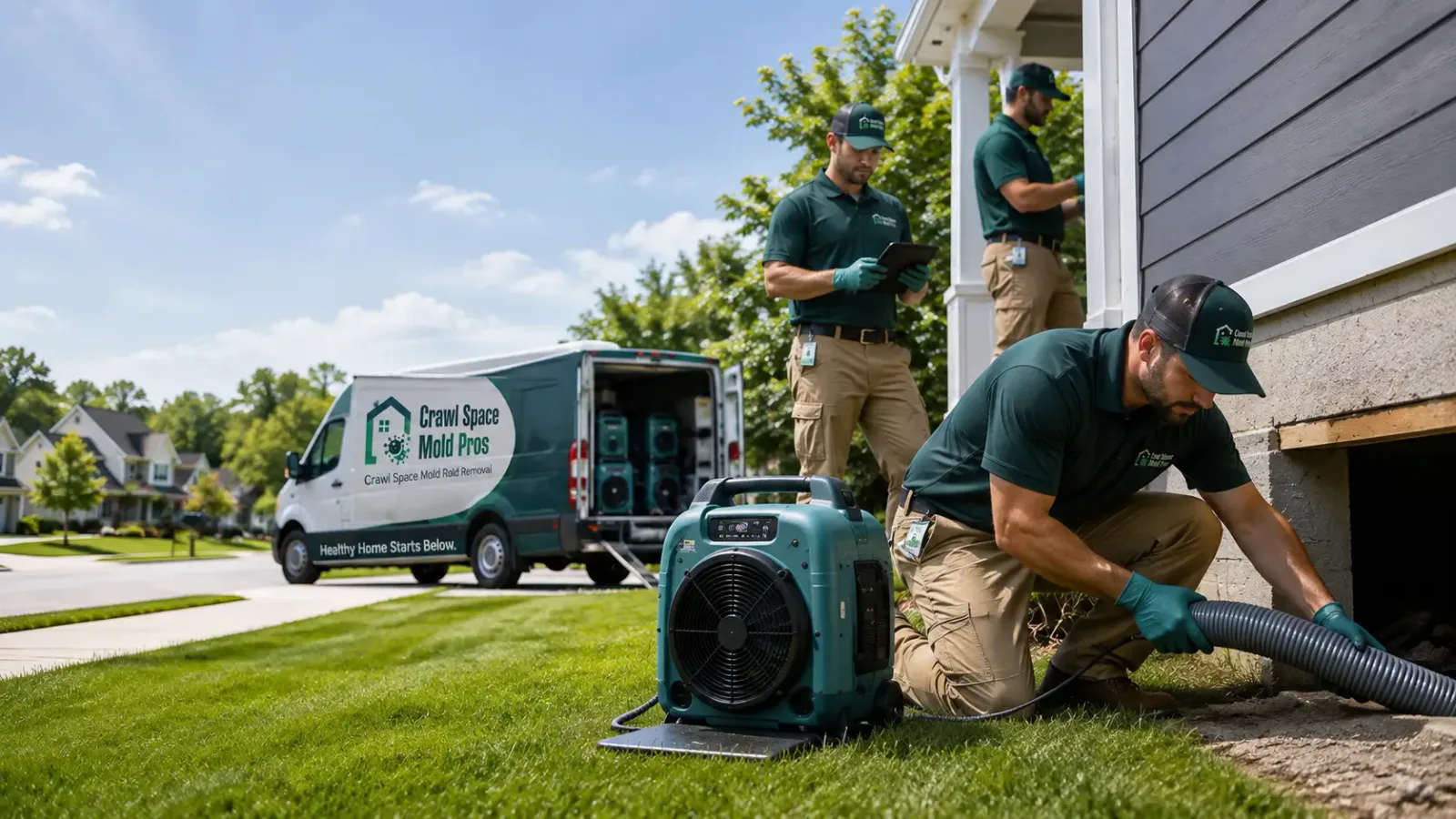 Crawl Space Mold Removal in Tarentum, PA
